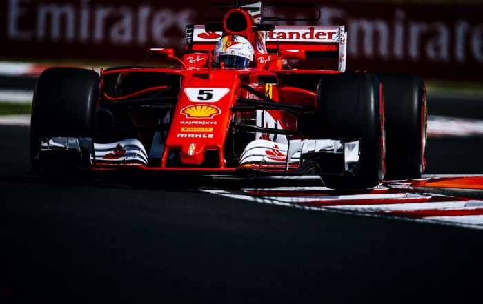 Hungría se vuelve a vestir de rojo ferrari