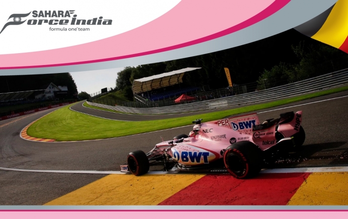 Discreto reinicio de actividades de Force India en Spa.