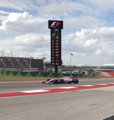 Force india logra otro Top 10 en el GP de los Estados Unidos. @omarketingf1