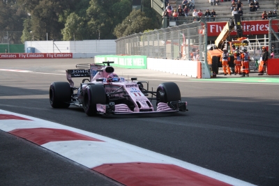 Sergio Checo Pérez saldrá en la Posición 10 del GP de México 2017. Foto: @omarketingf1