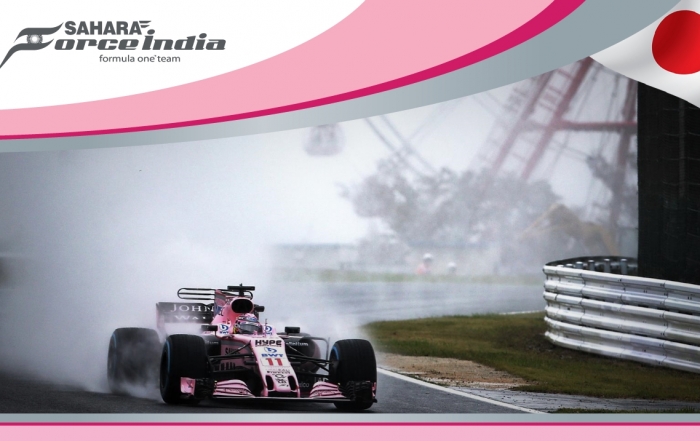 Force India Cantando bajo la lluvia en Suzuka. @omarketingf1