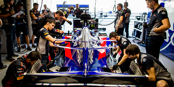 Toro Rosso Abu Dhabi