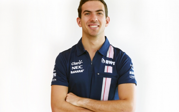 Nicholas Latifi se une a Force India como tester. @omarketingf1 Foto: Force India