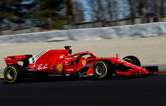 CRÓNICA: Vettel el más rápido y trabajador en el quinto día de test; pésimo día de McLaren con tres averías de Vandoorne