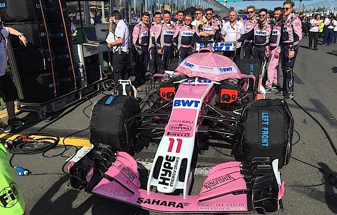 Cuando la vida ya no te pinta color de rosa en F1