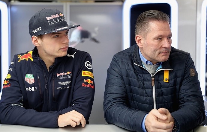 Jos Verstappen describe el talento de su hijo