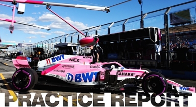 Panorama no muy rosa para Force India en libres 1 del GP de Australia 2018