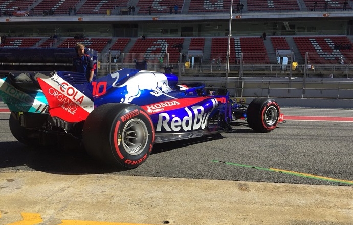 Toro Rosso no pudo exprimir el día debido a problemas en el sistema de frenos