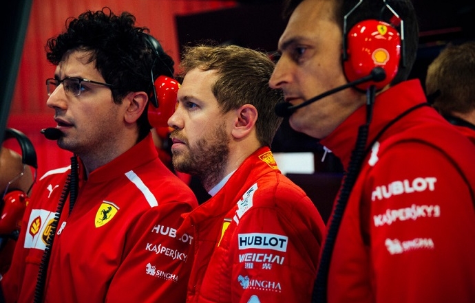 Sebastian Vettel resta importancia al ritmo de Mercedes y Red Bull