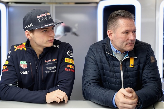 Jos Verstappen describe el talento de su hijo