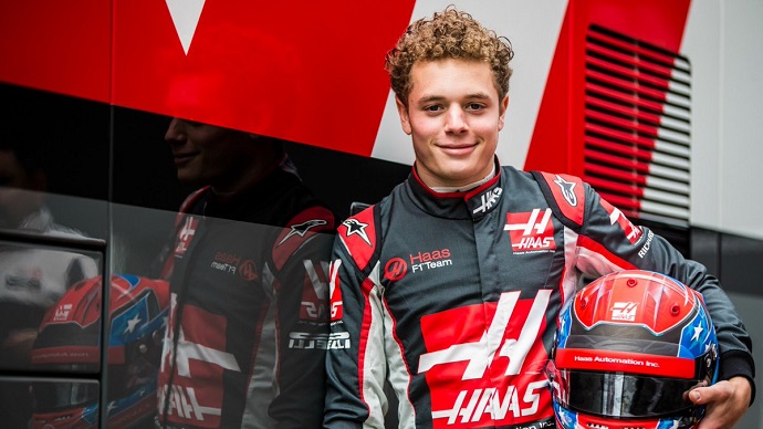 santino ferrucci continua como piloto de desarrollo haas en 2018