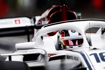 Charles Leclerc lidera a Sauber en la clasificación del Gran Premio de Azerbaiyán