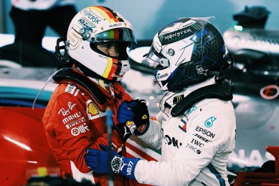 Hamilton y Bottas logran podio tras un domingo impecable