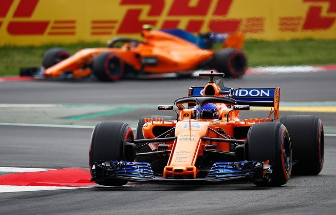 Fernando Alonso consigue la primera Q3 de 2018 en Montmeló