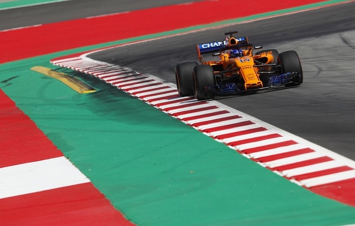 Mclaren cierra el viernes en Montmeló con satisfacción