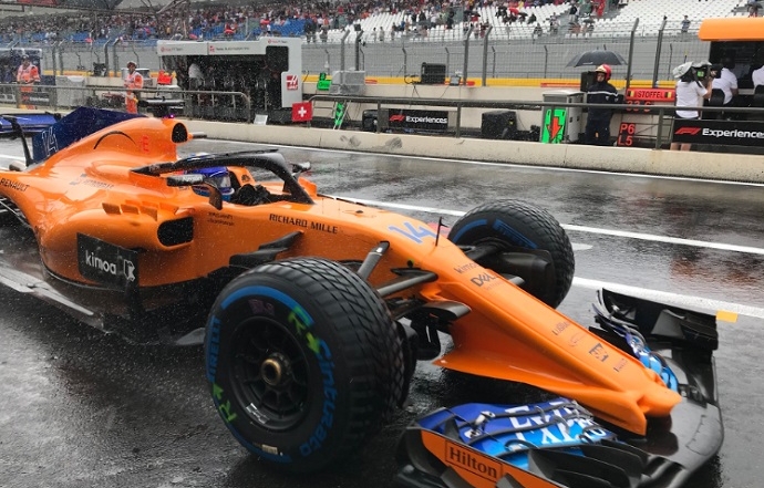 GP Francia 2018-FP3: Si hay lluvia no hay party