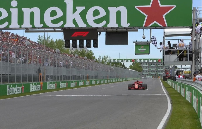 GP Canadá 2018 - Carrera: Vettel se pasea en el Gilles Villeneuve y se aúpa al liderato del mundial por un punto