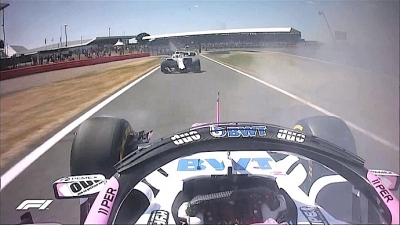 Domingo en Gran Bretaña - Force India hasta en sentido contrario pero en Top 10 del GP Inglés