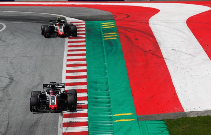 domingo en austria haas f1 team en los cuernos de la luna 4