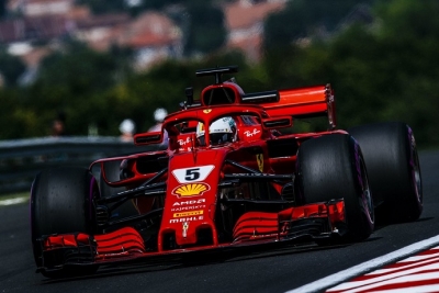 Viernes en Hungria - Ferrari: El numero 5 huele a pole position