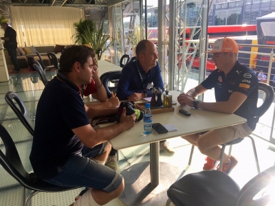 ENTREVISTA EN EXCLUSIVA a Max Verstappen: "Creo firmemente en Honda"