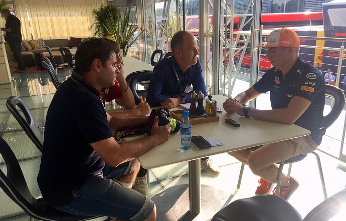 ENTREVISTA EN EXCLUSIVA a Max Verstappen: "Creo firmemente en Honda"