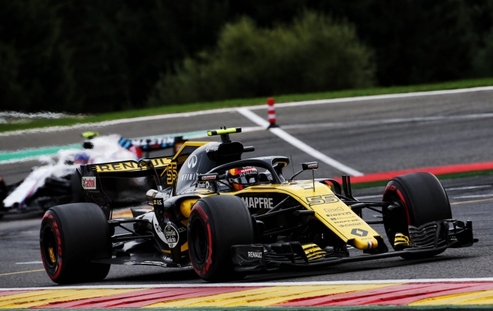 Domingo en Bélgica - Renault: Fuera de los puntos con error de principiante de Hülkenberg