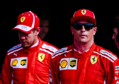 Sábado en Italia - Ferrari: Kimi Räikkönen protagoniza la fiesta tifosi