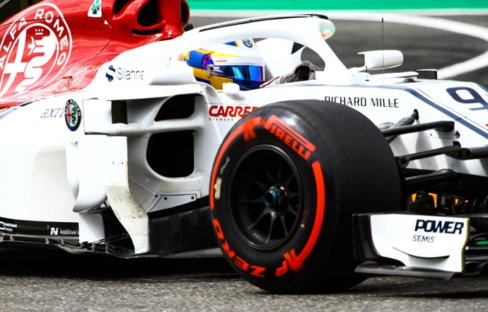 sabado en italia sauber un dia frustrante