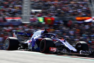 Domingo en Austin-Toro Rosso: Puntúan gracias a las sanciones