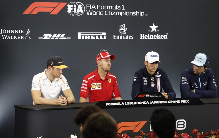 GP de Japón: rueda de prensa de pilotos