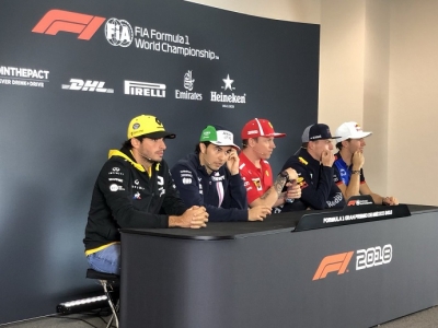 Sainz rueda de prensa de pilotos