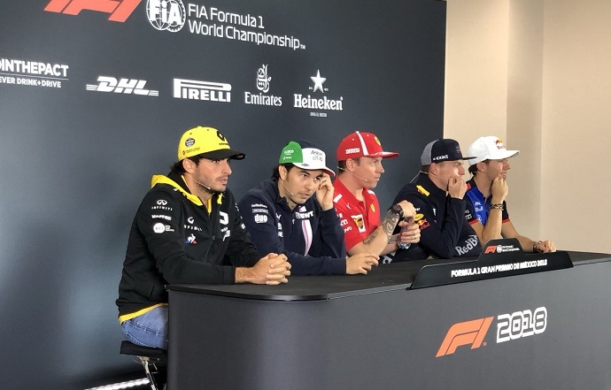 Sainz rueda de prensa de pilotos