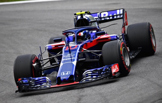 Sábado en Brasil-Toro Rosso: gasly consigue entrar en Q3