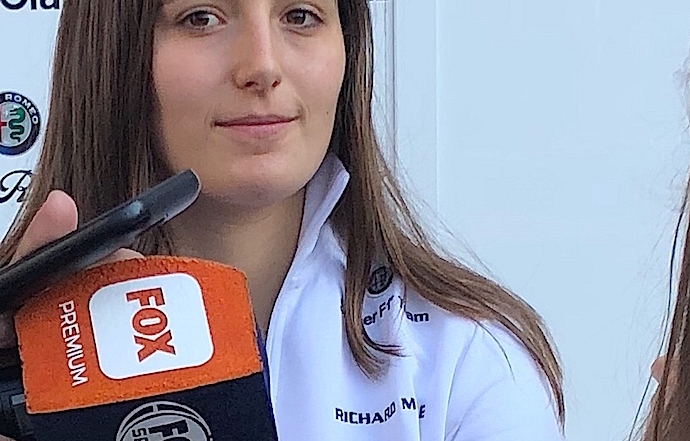 Tatiana Calderón concluyó con éxito sus pruebas de F1 en Fiorano