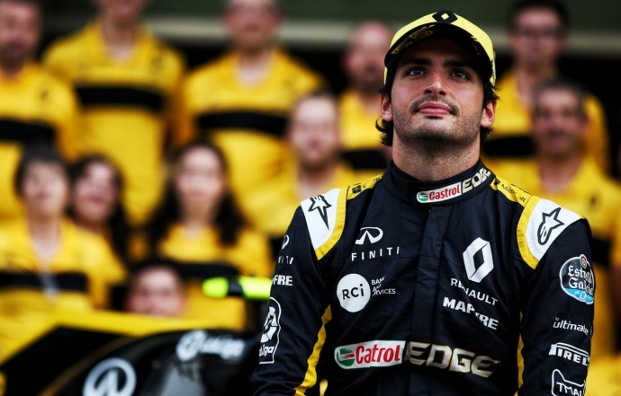 Sainz se despide de Renault: "Ha sido un reto"