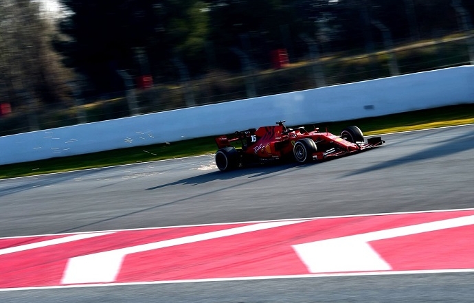 Test en Barcelona - Día 4 - Ferrari: Leclerc finaliza con un día sólido