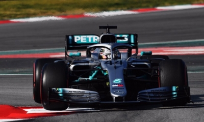 Test en Barcelona-Dia 4- Mercedes enseña media baraja entre más tandas largas