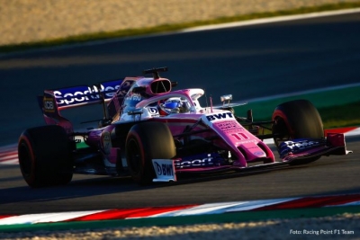 Previo: Racing Point en la alfombra rosa del GP de Australia 2019