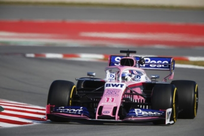 Test en Barcelona - Día 8 - Racing Point y Checo suman 484 kilómetros al RP19