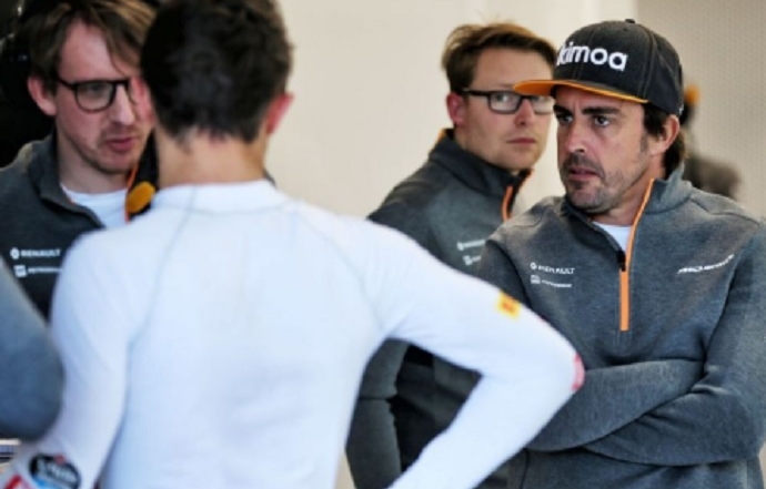 Alonso, sorprendido parcialmente con Ferrari: “En los test de 2018 fueron igual”