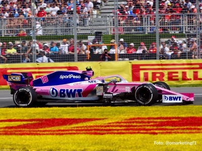 Domingo en Canadá - Racing Point rescata 2 puntos en casa con el de casa