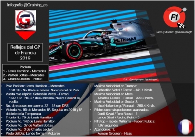 Reflejos del GP de Francia 2019