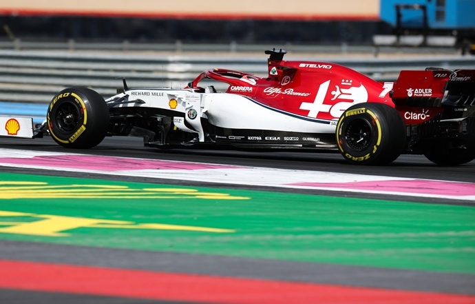 Domingo en Francia – Alfa Romeo: Resultados positivos y no positivos en Le Castellet