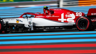 Sábado en Francia - Alfa Romeo mejora su ritmo y logra colarse dentro de la Q3