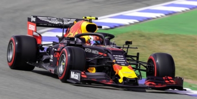 Viernes en Alemania - Red Bull: Gasly al muro y el equipo sobrelleva bien el calor extremo