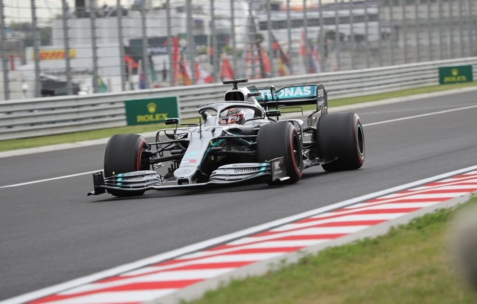 Libres 3 en Hungría: Hamilton primero con nuevo récord de pista