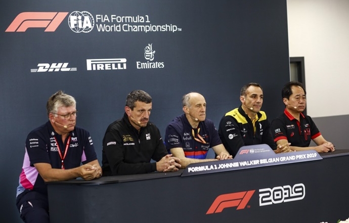 Rueda de prensa de los jefes de equipo: Ocon, Hulkenberg y Gasly protagonistas