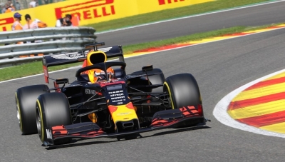 Viernes en Bélgica - Red Bull: El motor Honda está a la altura de un circuito veloz como Spa