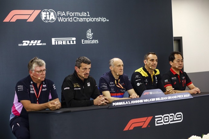 Rueda de prensa de los jefes de equipo: Ocon, Hulkenberg y Gasly protagonistas